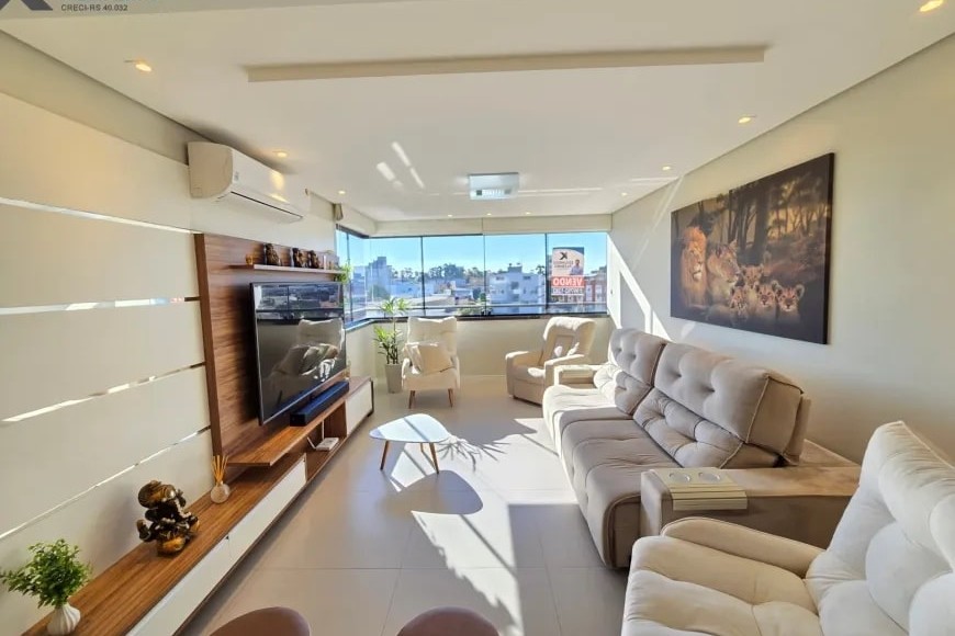 Apartamento à Venda em Esteio com 3 Quartos e 3 banheiros, 115 m²