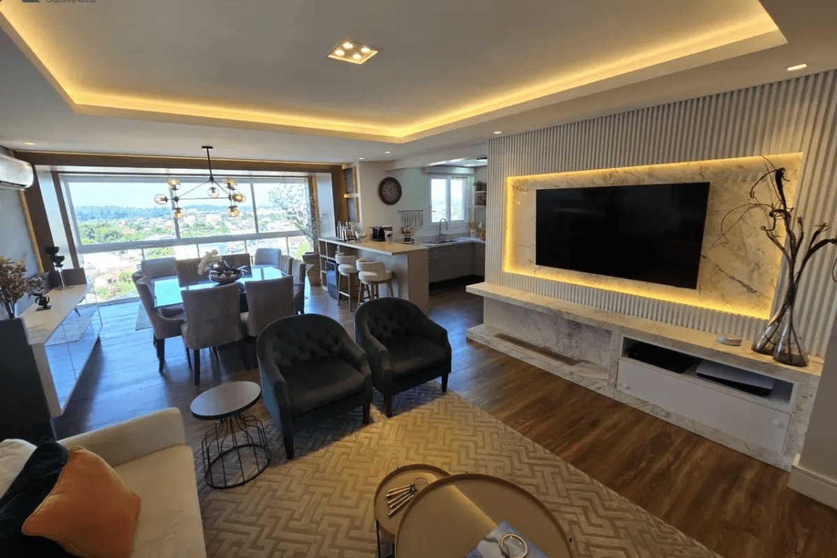 Apartamento à Venda em Esteio com 3 Quartos e 3 banheiros, 119 m²