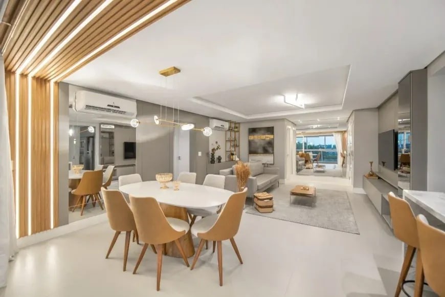 Apartamento Alto Padrão à Venda em Esteio com 3 Quartos e 3 banheiros, 119 m²