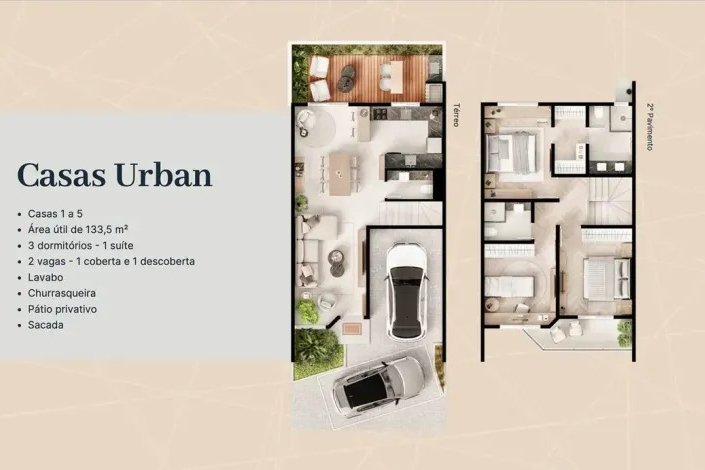 Casa de Condomínio em Esteio | WOW 231 Urban Living